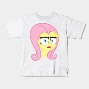 Fluttershy irritated Kids T-Shirt